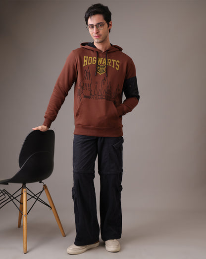 Harry Potter Hogwarts Regular Fit Hoodie Men