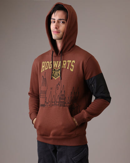 Harry Potter Hogwarts Regular Fit Hoodie Men