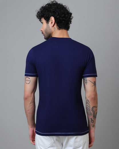 Hogwarts Embroidered Regular Fit Tshirt  Men
