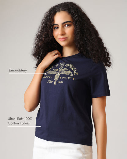 Harry Potter Order of the Phoenix Embroidered Tshirt