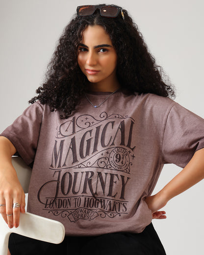 Harry Potter Magical Journey Oversized Tshirt