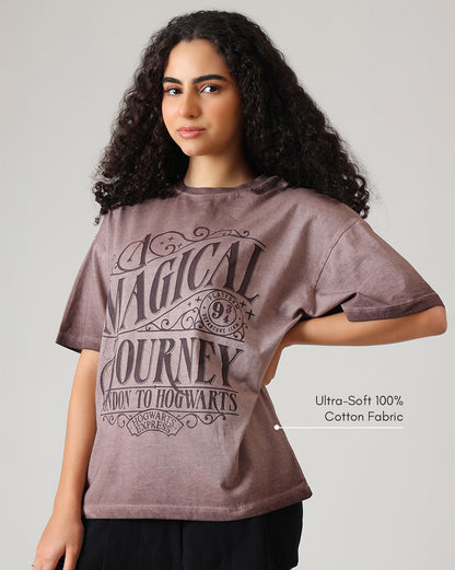 Harry Potter Magical Journey Oversized Tshirt