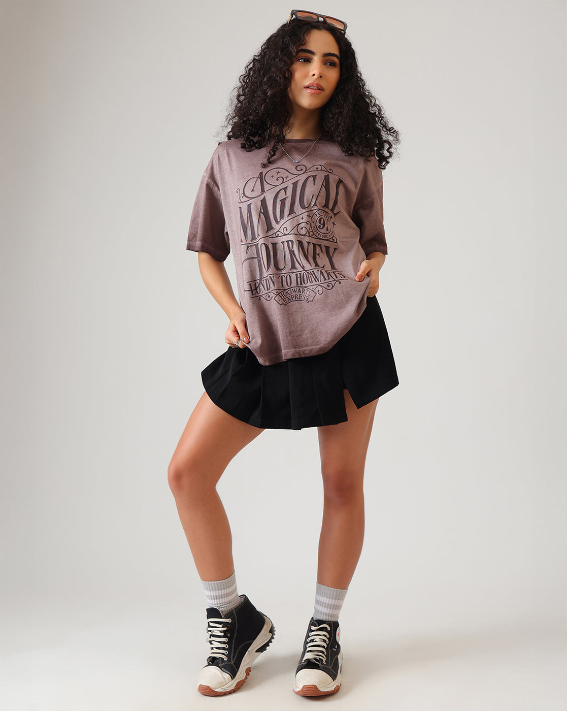 Harry Potter Magical Journey Oversized Tshirt Women