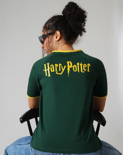 Harry Potter Slytherin Regular Fit Tshirt Women