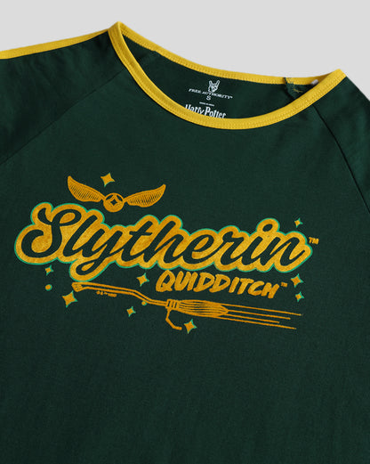 Harry Potter Slytherin Regular Fit Tshirt Women
