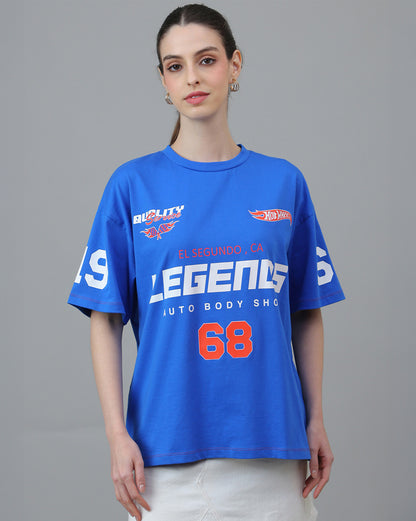 Hot Wheels Oversized Tshirt Women