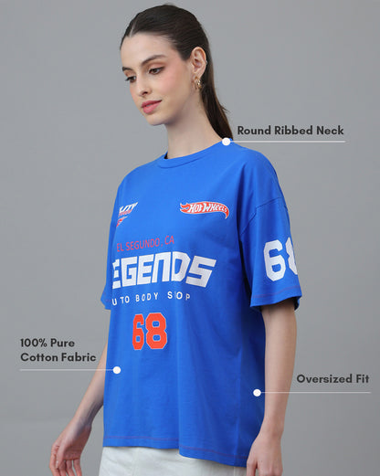 Hot Wheels Oversized Tshirt Women