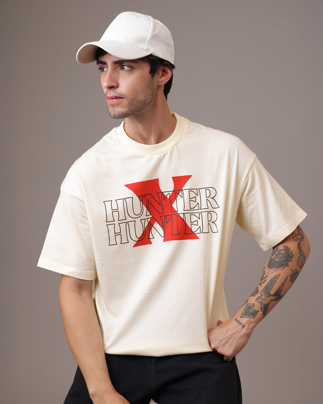 Hunter X Hunter Killua Zoldyck Oversized Fit Tshirt Men