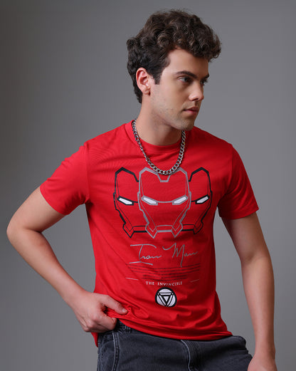 The Invincible Iron Man Regular Fit Tshirt Men