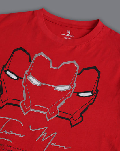 The Invincible Iron Man Regular Fit Tshirt Men