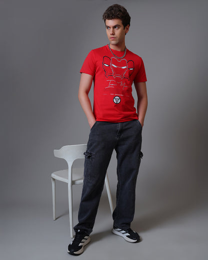 The Invincible Iron Man Regular Fit Tshirt Men