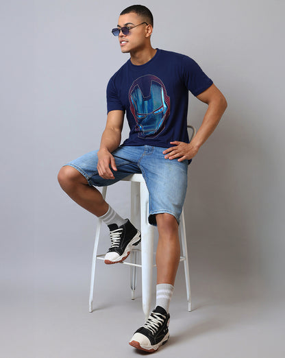 Iron Man  Regular Fit Tshirt  Men