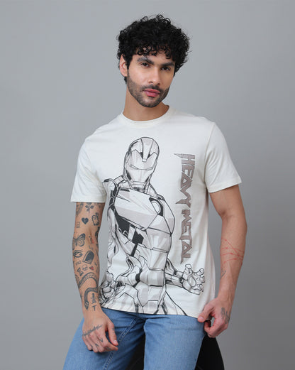 Iron Man  Regular Fit Tshirt  Men