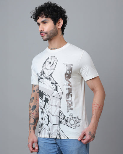 Iron Man  Regular Fit Tshirt  Men