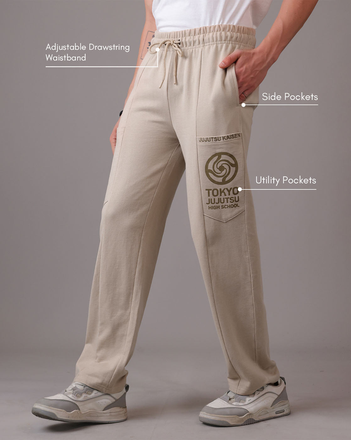 Jujutsu Kaisen Regular Fit Joggers Men