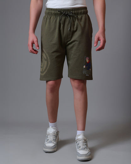 Jujutsu Kaisen Yuji Itadori  Regular Fit Shorts  Men