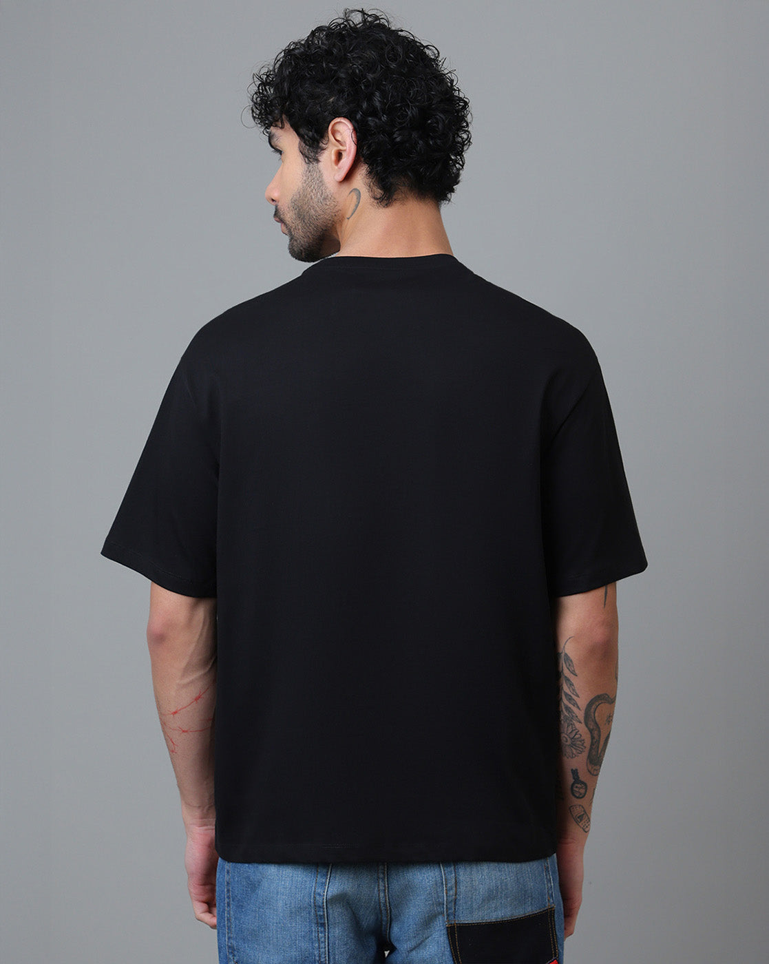 Jujutsu Kaisen Printed Oversized Tshirt For Men