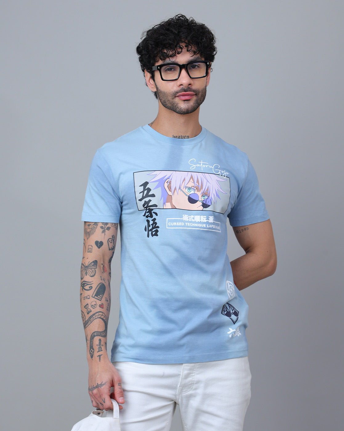 Gojo Printed Regular Fit Tshirt For Men