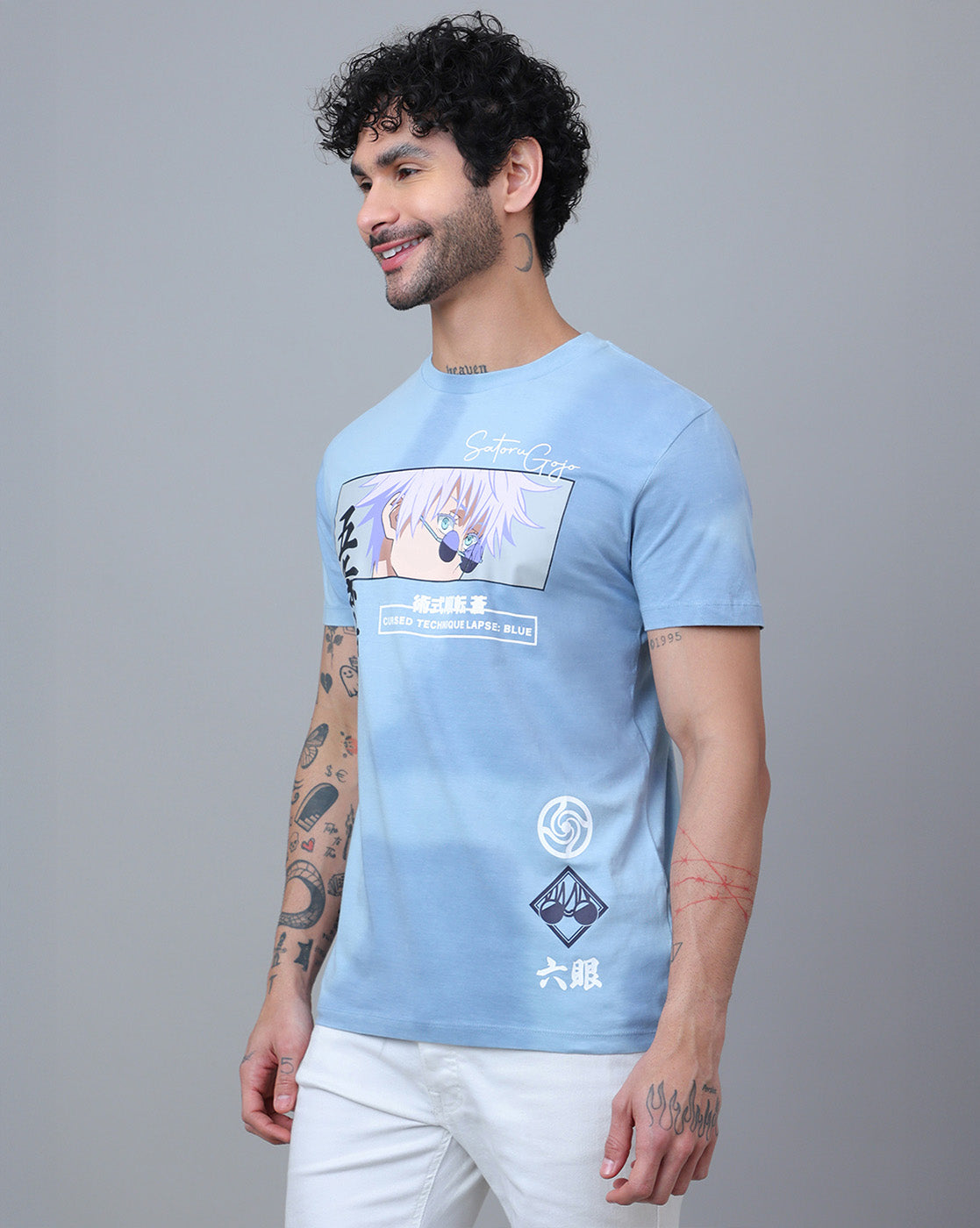 Gojo Printed Regular Fit Tshirt For Men