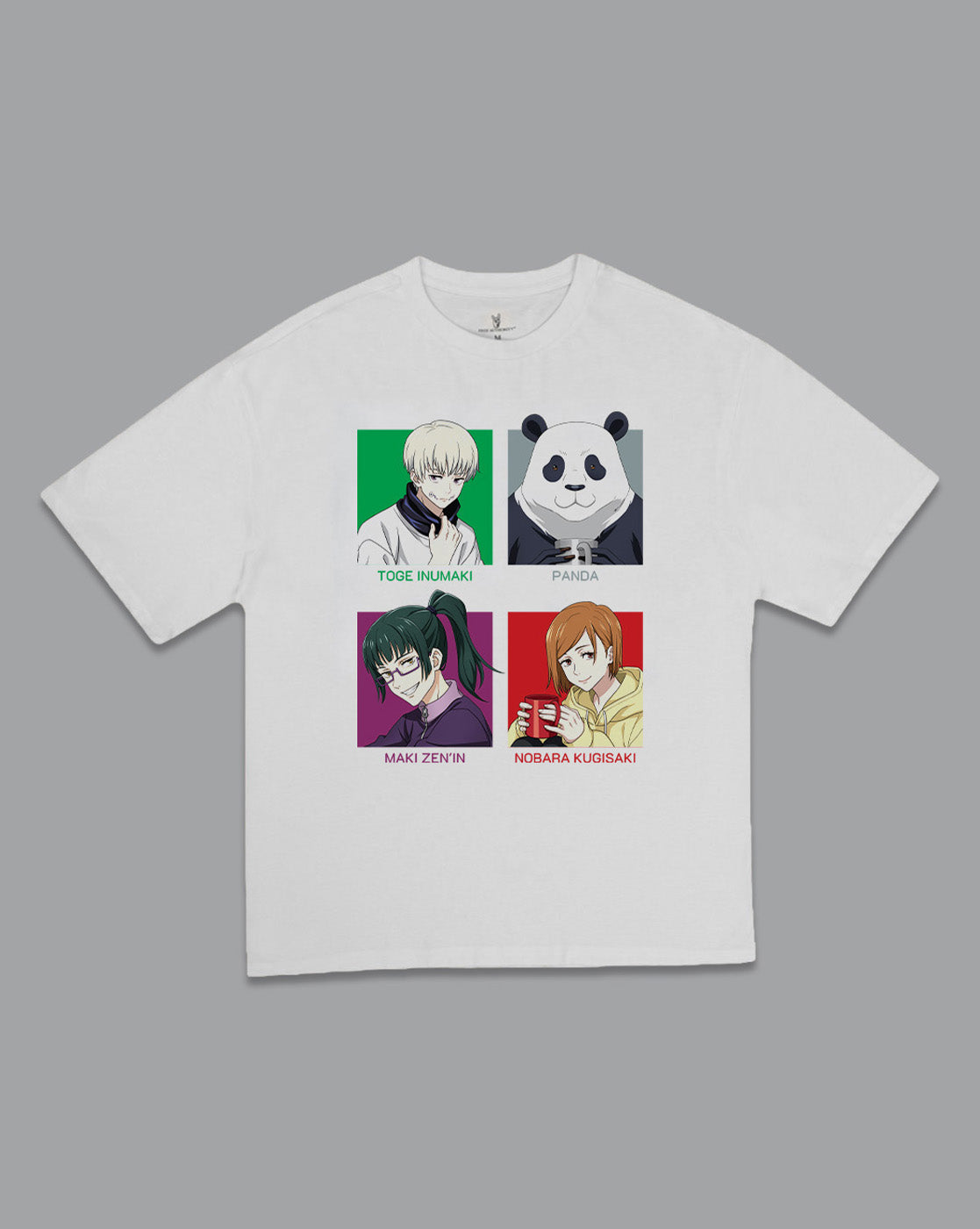 Jujutsu Kaisen Jujutsu Kaisen Printed Oversized Tshirt For Men