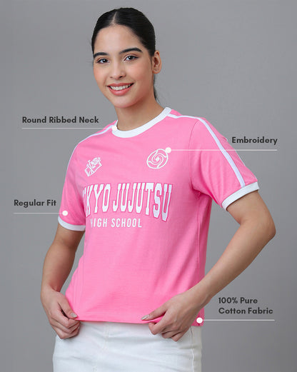 Jujutsu Kaisen Regular Fit Tshirt Women