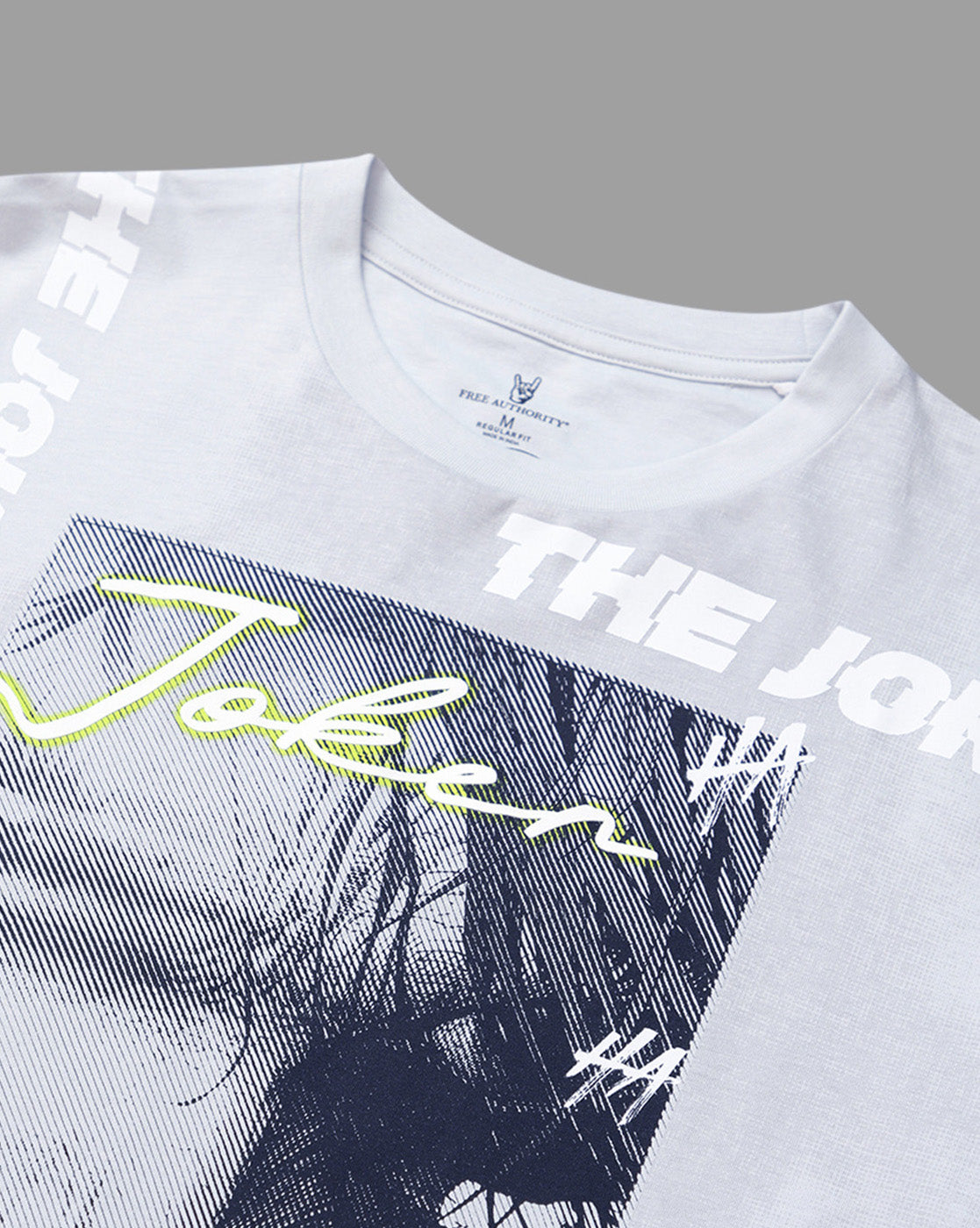 Joker Printed Regular Fit Tshirt For Men