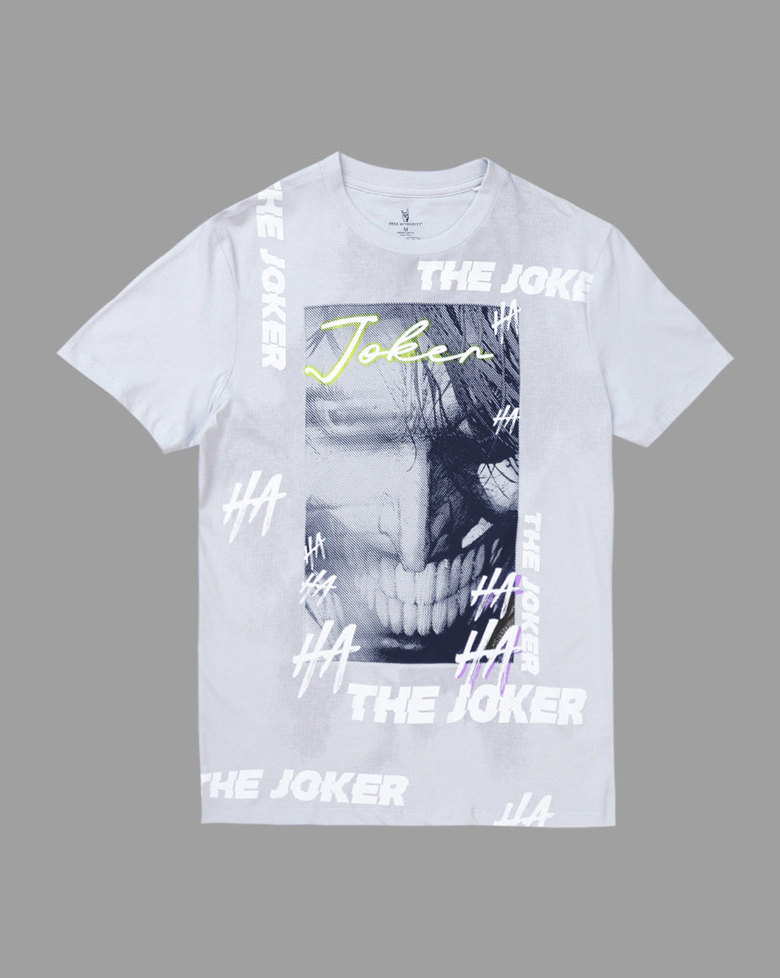 Joker Printed Regular Fit Tshirt For Men