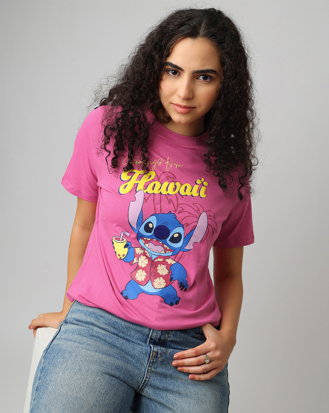 Lilo & Stitch  Regular Fit Tshirt  Women