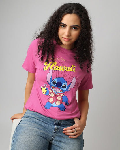 Lilo & Stitch  Regular Fit Tshirt  Women