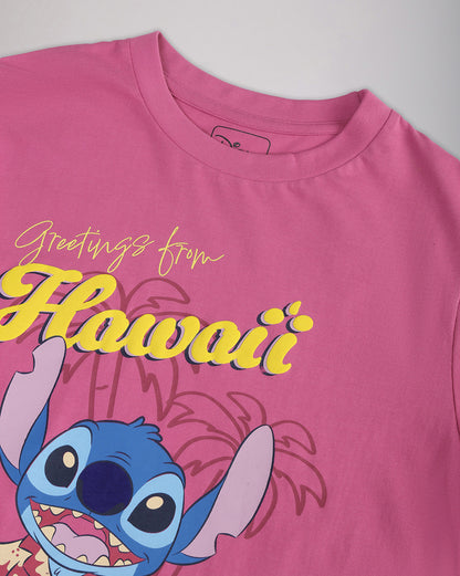 Lilo & Stitch  Regular Fit Tshirt  Women