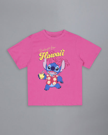 Lilo & Stitch  Regular Fit Tshirt  Women