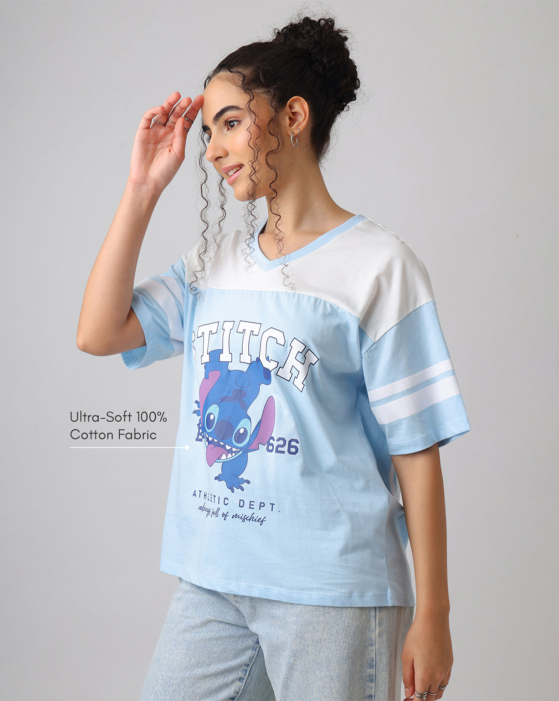 Lilo & Stitch Oversized Tshirt Women