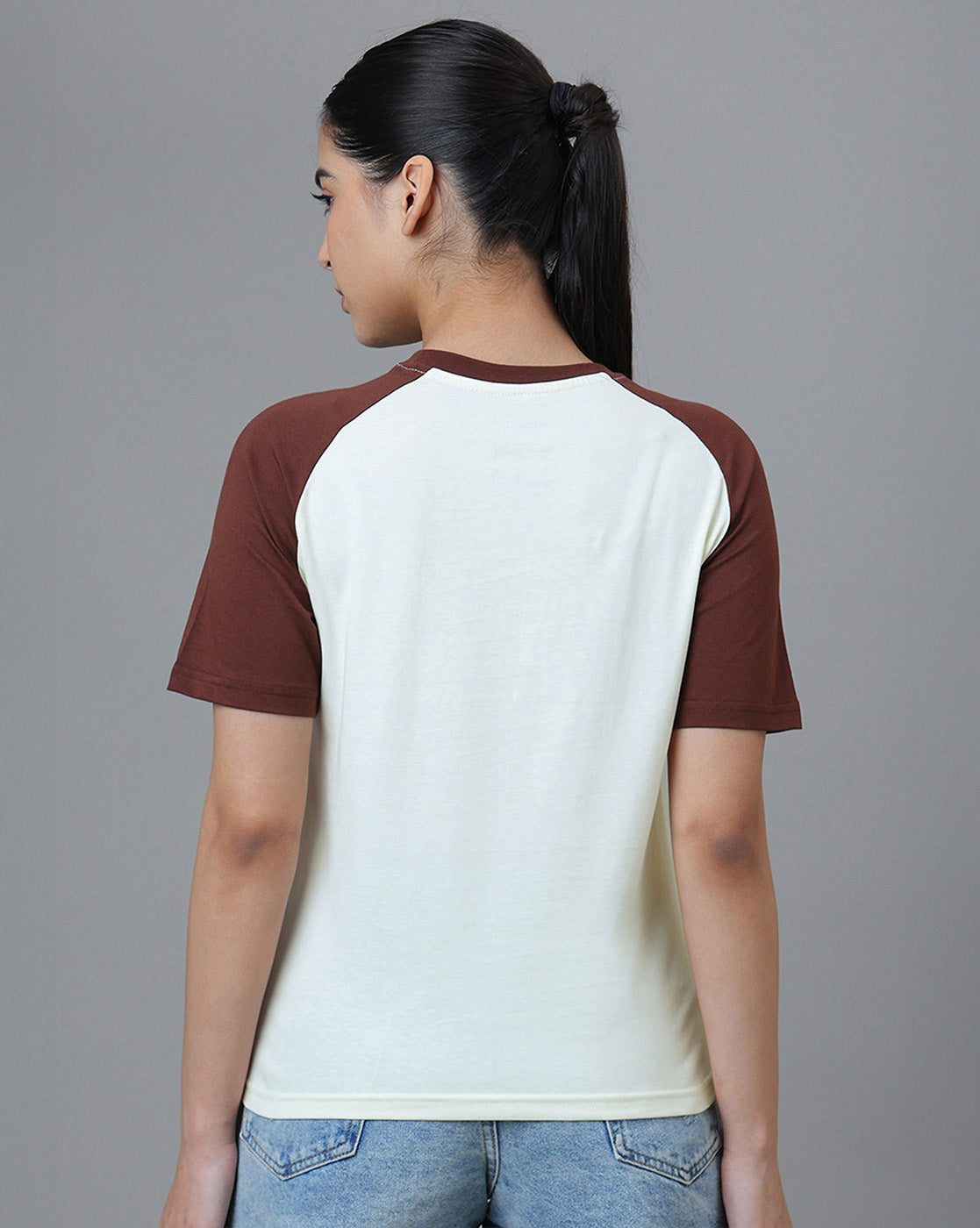 Lion King Printed Regular Fit Raglan Sleeves Tshirt For Women