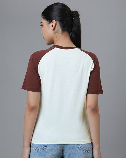 Lion King  Regular Fit Raglan Sleeves Tshirt  Women
