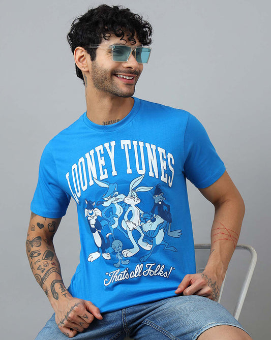 Looney Tunes Printed Regular Fit Tshirt For Men