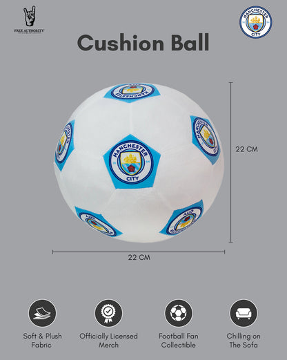 Official Manchester City F.C. Cushion Football