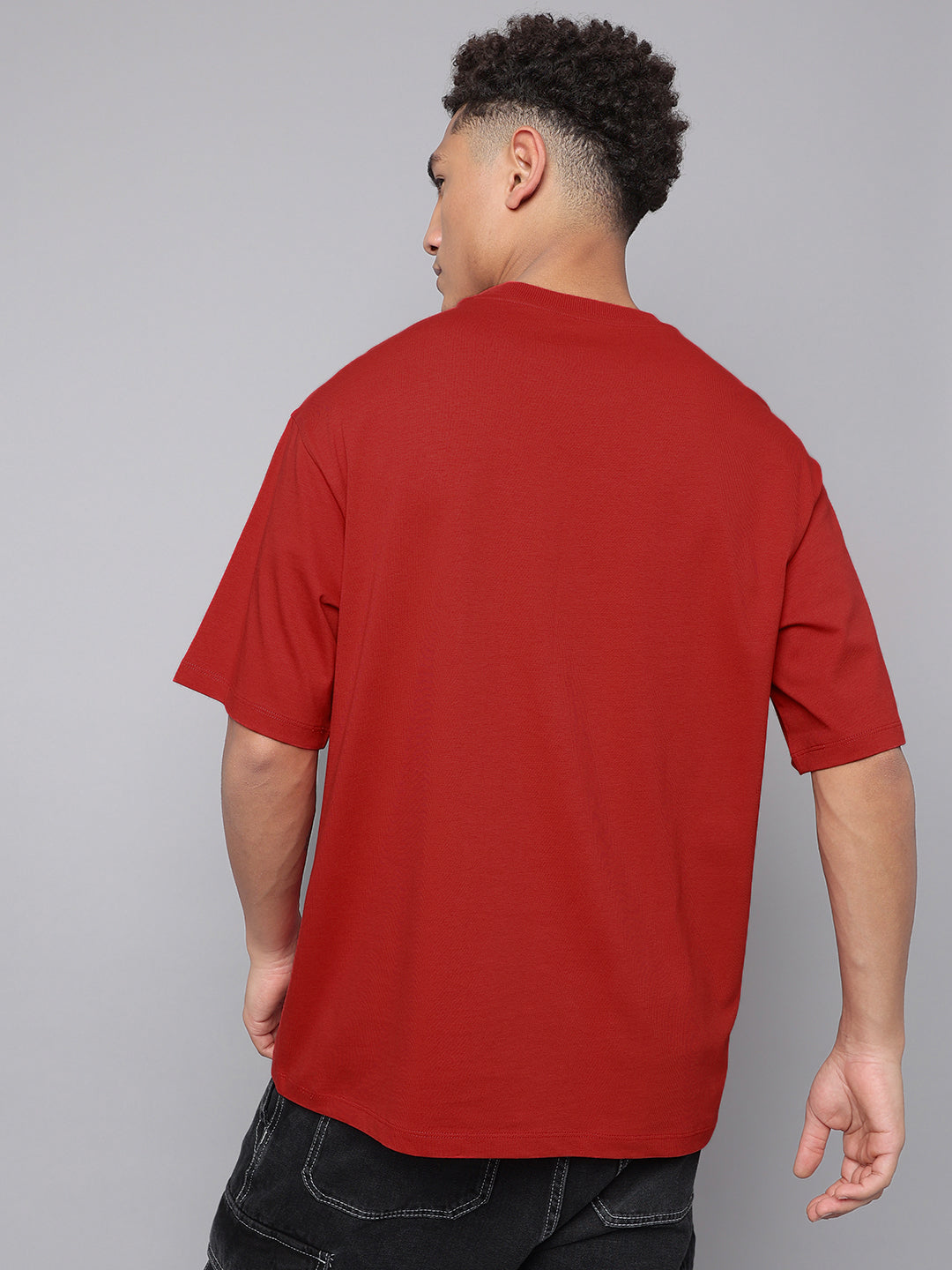 Mickey & Friends Printed Oversized Tshirt For Men