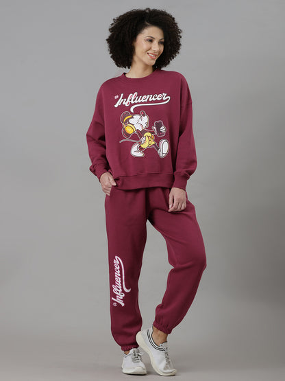 Mickey & Friends  Sweatshirt & Joggers Co-Ords Set  Women