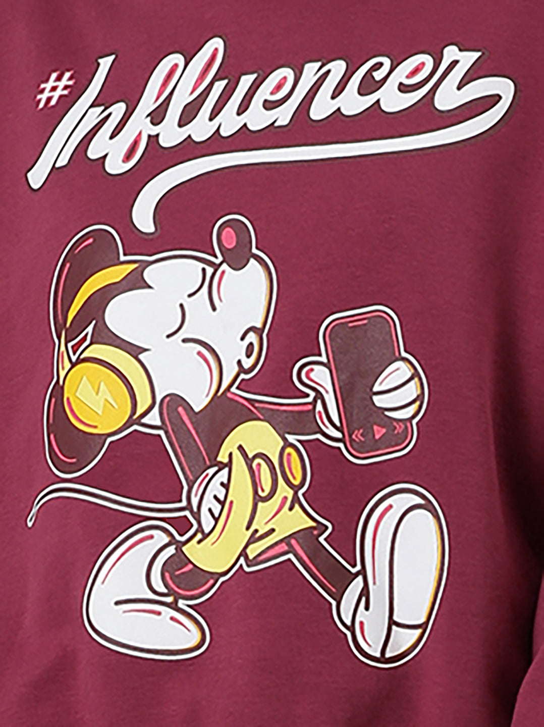 Mickey & Friends Printed Sweatshirt & Joggers Co-Ords Set For Women