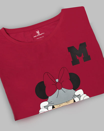 Mickey Boxy Fit Tshirt Women