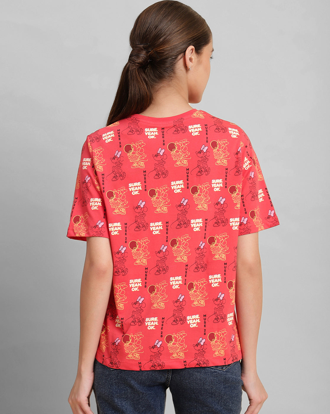Minnie Mouse Regular Fit Tshirt Women