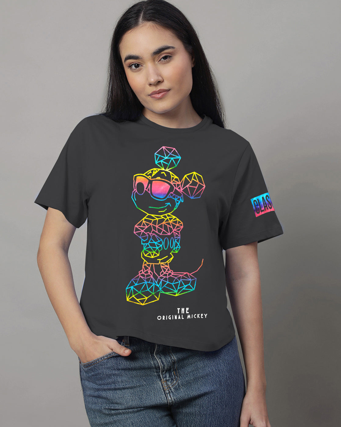 Mickey Mouse Graphic Regular Fit Tshirt Women