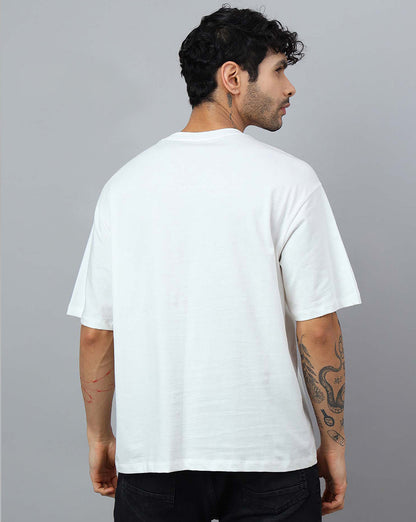 Mickey & Friends Printed Oversized Tshirt For Men