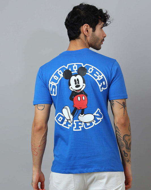Mickey & Friends Printed Regular Fit Tshirt For Men