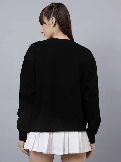 Mickey & Friends Rhinestones Relaxed Fit Sweatshirt  Women