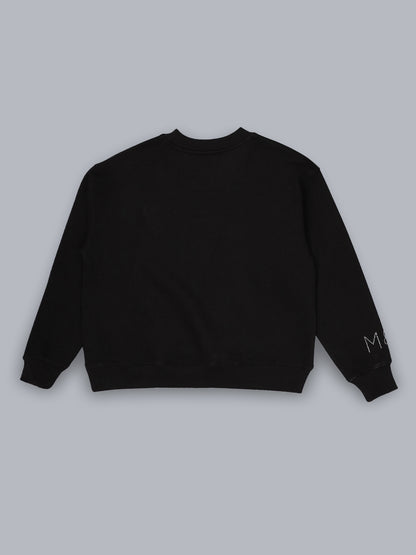 Mickey & Friends Rhinestones Relaxed Fit Sweatshirt  Women
