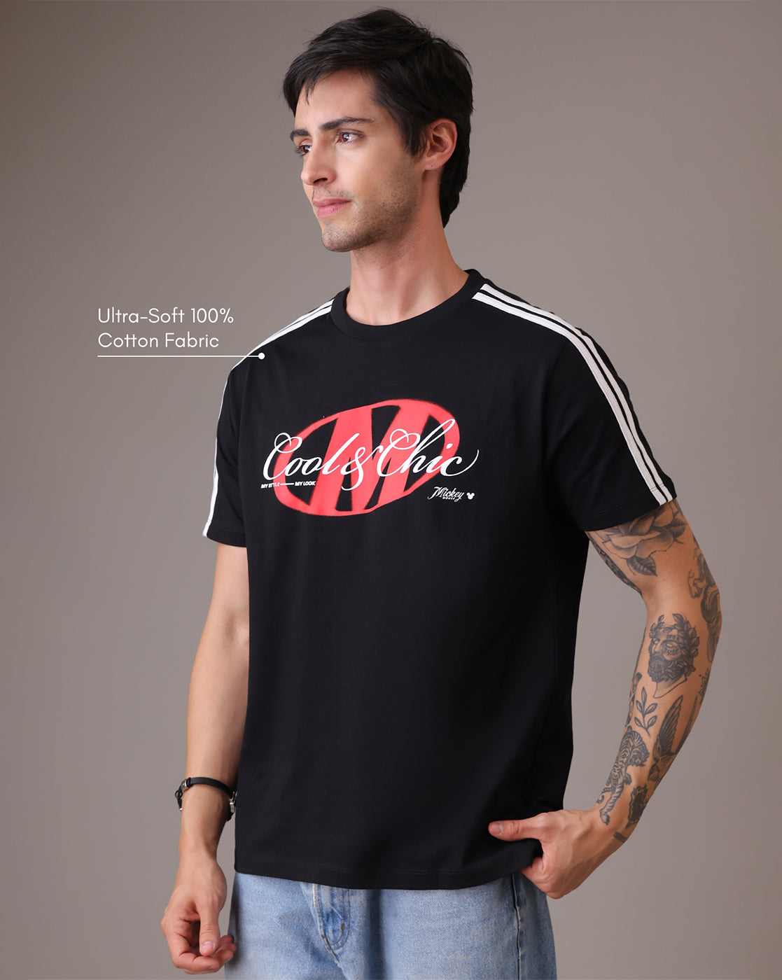 Mickey & Friends Relaxed Fit Tshirt Men