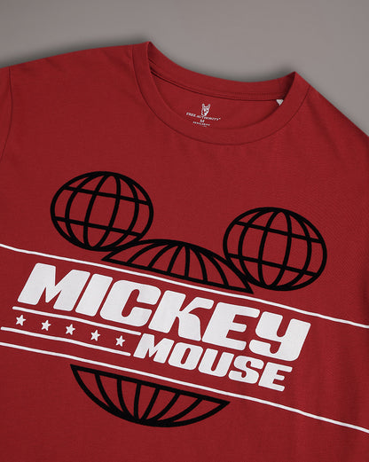 Mickey Mouse Regular Fit Tshirt Men