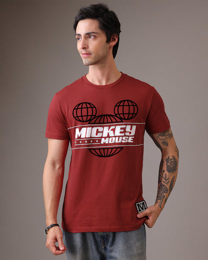 Mickey Mouse Regular Fit Tshirt Men