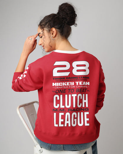 Mickey & Friends Relaxed Fit Sweatshirt Women